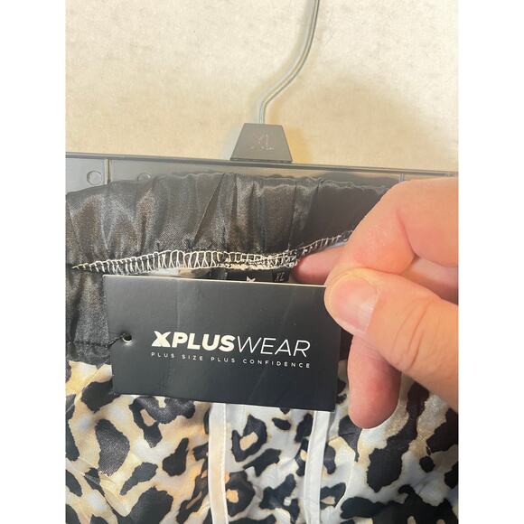 XPluswear Parachute Jeannie Pant Plus XL Elastic Waist Cuff Sequin Pockets Flowy - Picture 13 of 16